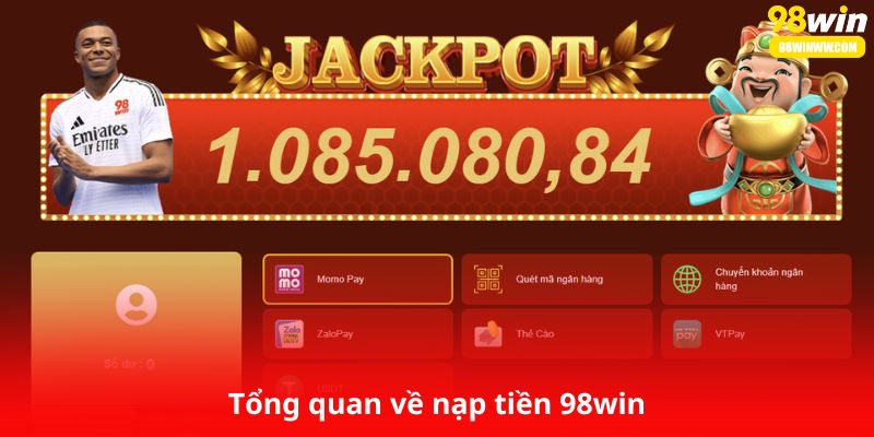 Tổng quan về nạp tiền 98Win