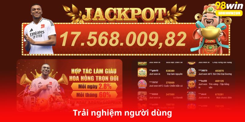 Trải nghiệm người dùng tại 98Win